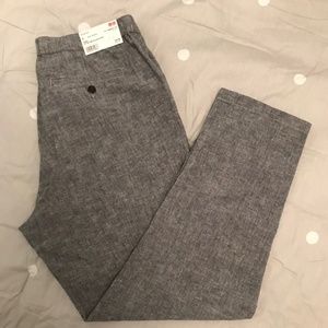 Uniqlo - Cotton Linen Relaxed Pants
